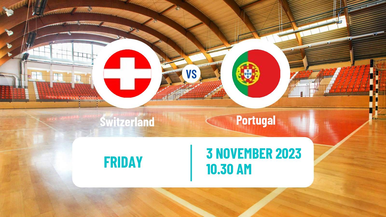 Handball Friendly International Handball Switzerland - Portugal
