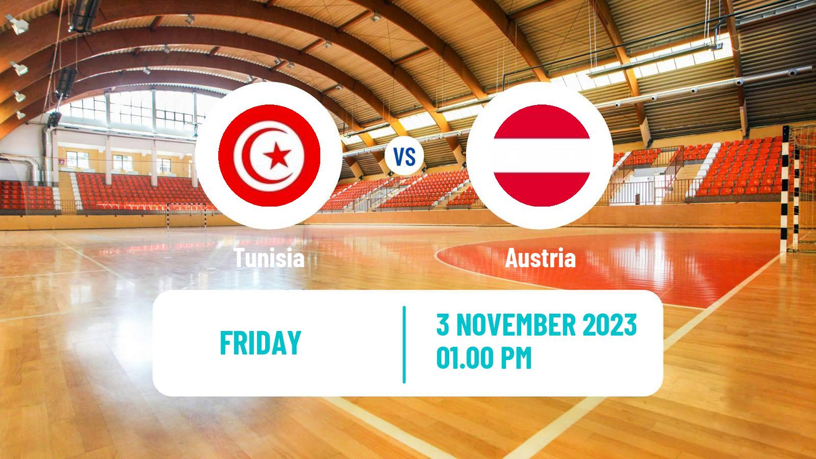 Handball Friendly International Handball Tunisia - Austria