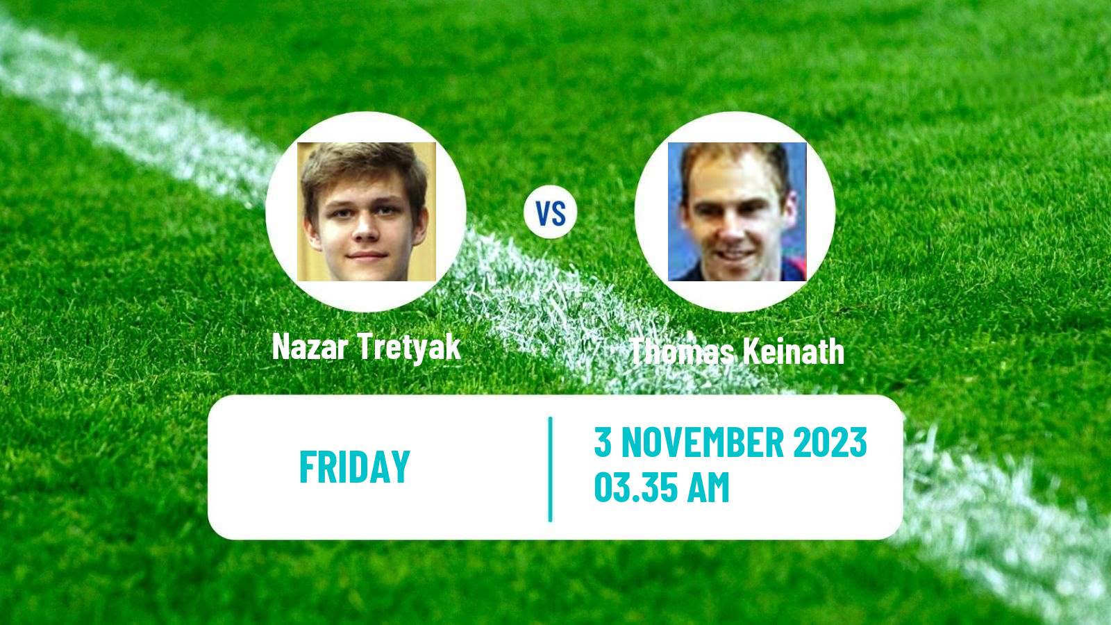 Table tennis Tt Star Series Men Nazar Tretyak - Thomas Keinath