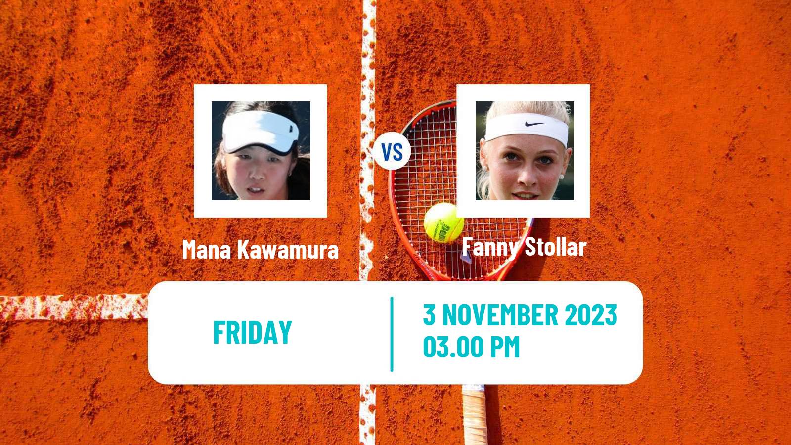 Tennis ITF W25 Edmonton Women Mana Kawamura - Fanny Stollar