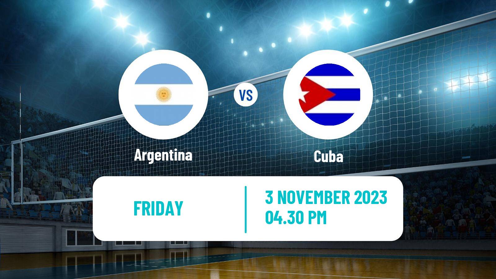 Volleyball Pan American Games Volleyball Argentina - Cuba