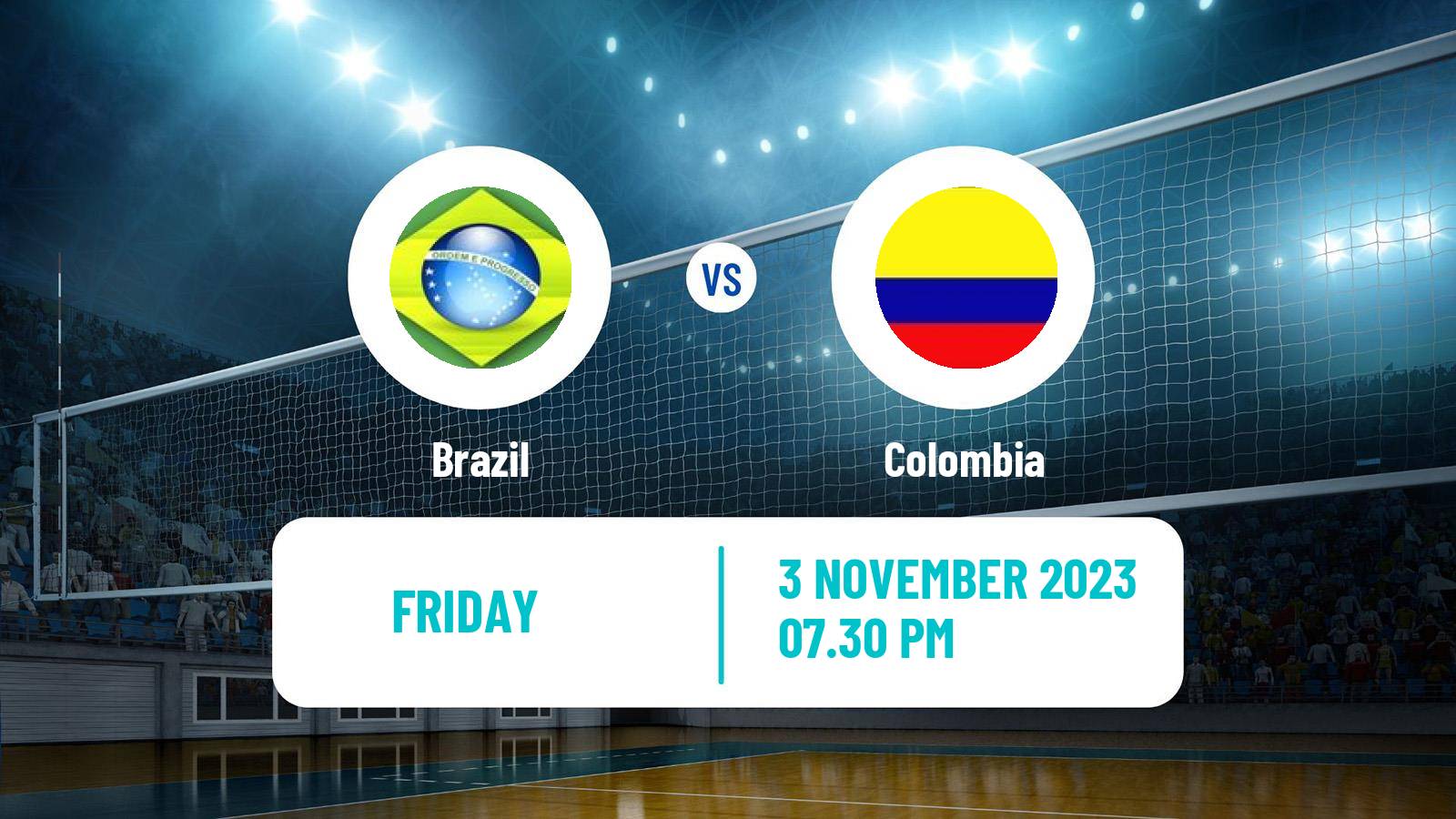 Volleyball Pan American Games Volleyball Brazil - Colombia
