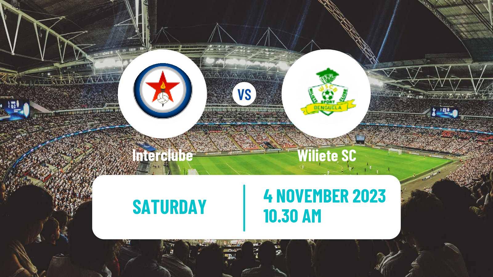 Soccer Angolan Girabola Interclube - Wiliete