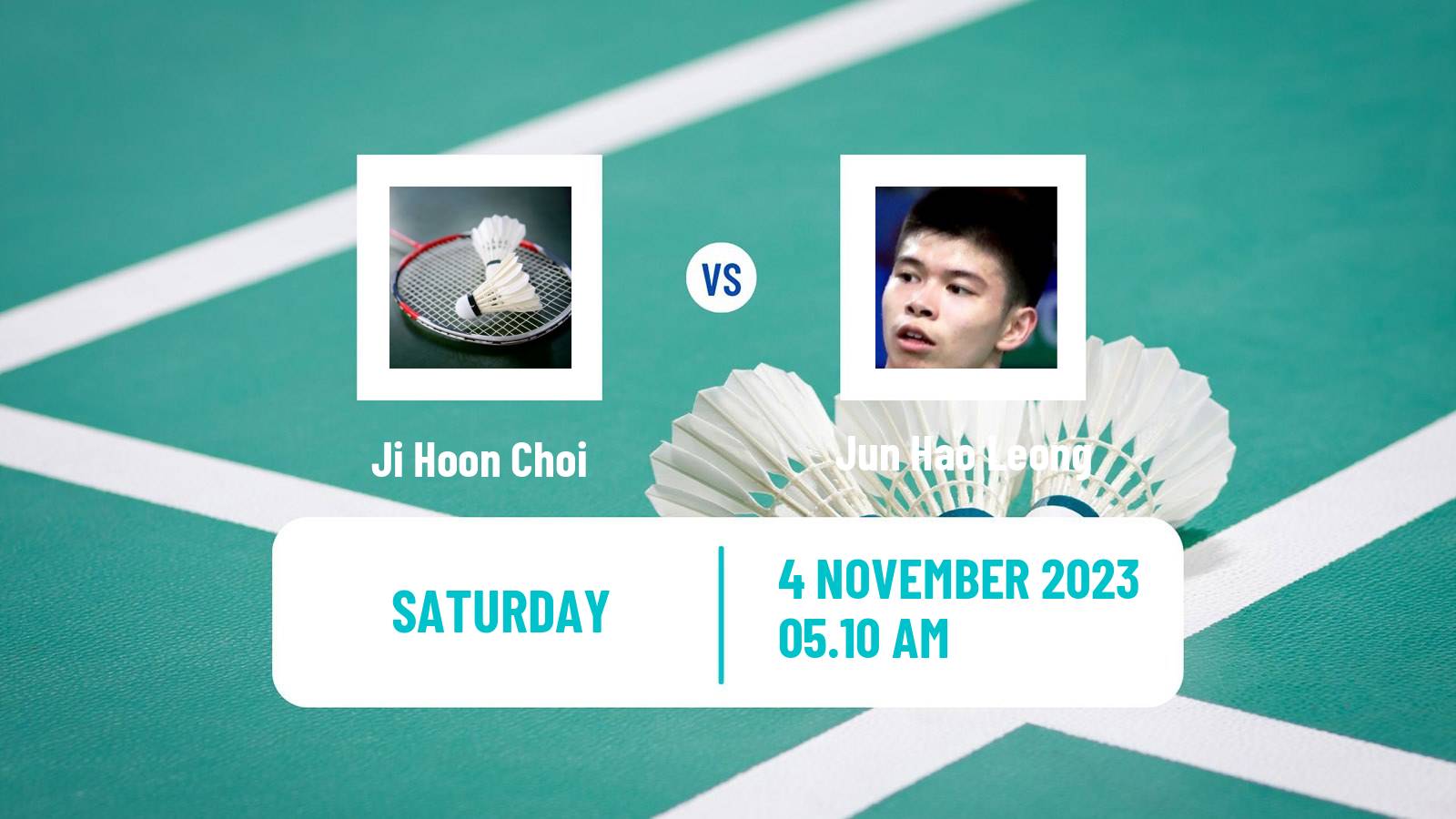Badminton BWF World Tour Kl Masters Malaysia Super 100 Men Ji Hoon Choi - Jun Hao Leong