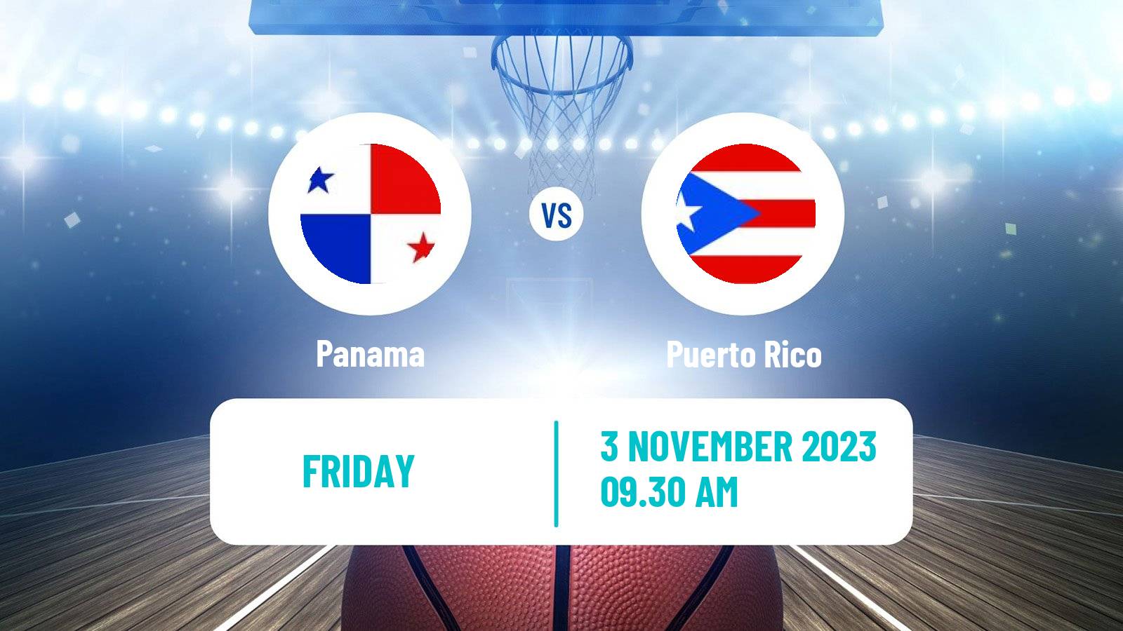 Basketball Pan American Games Basketball Panama - Puerto Rico