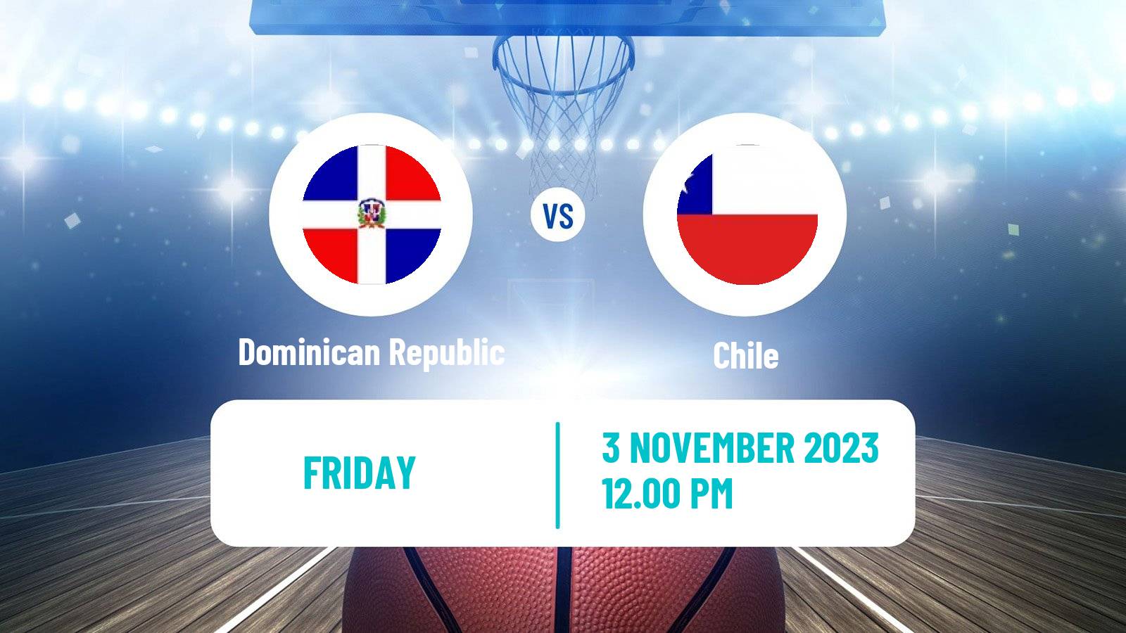 Basketball Pan American Games Basketball Dominican Republic - Chile