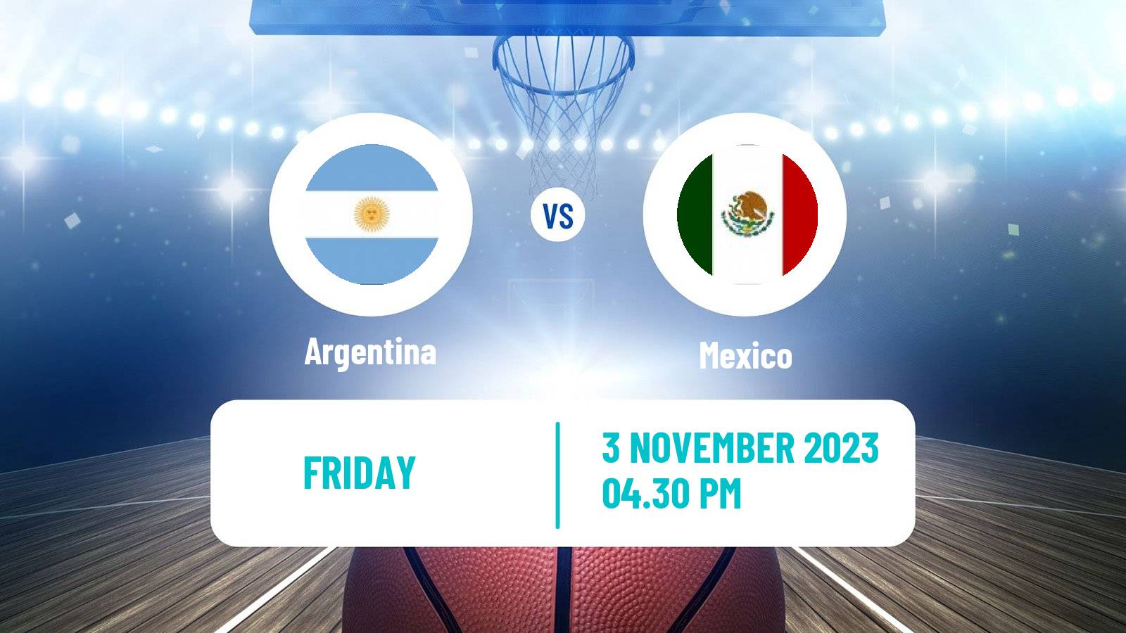Basketball Pan American Games Basketball Argentina - Mexico