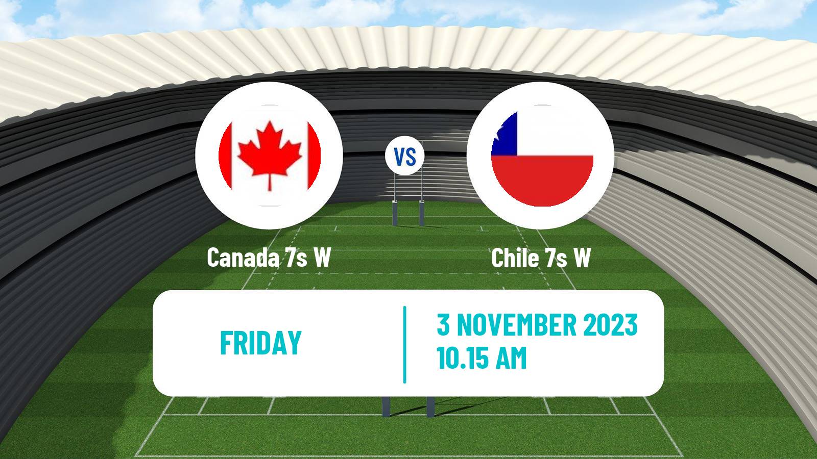 Rugby union Pan American 7s Rugby Women Canada 7s W - Chile 7s W