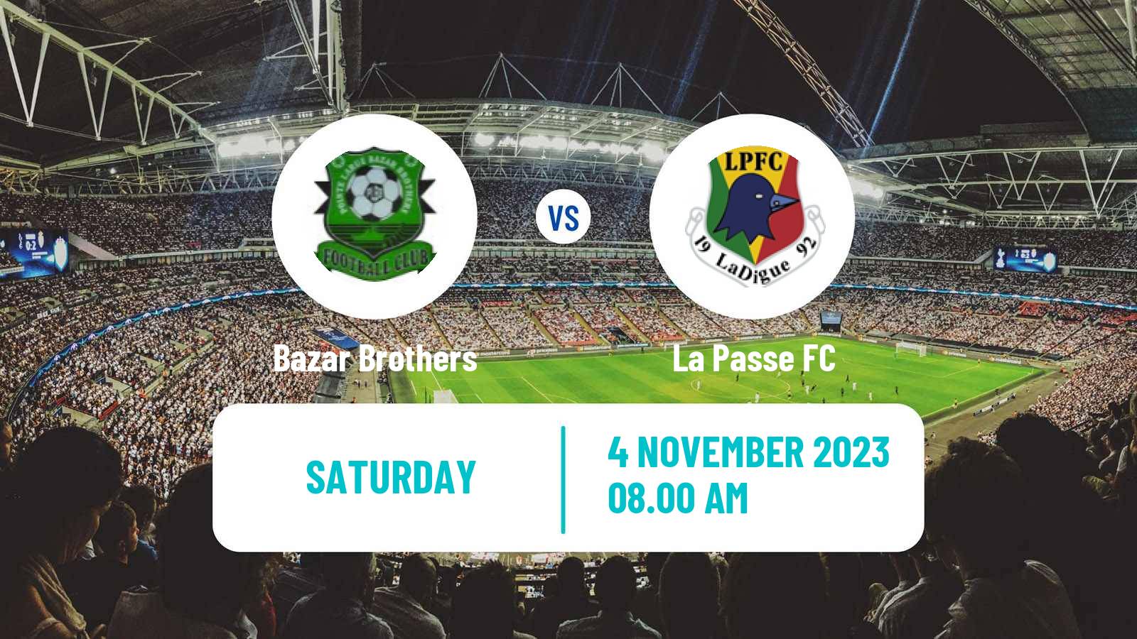 Soccer Seychelles Premier League Bazar Brothers - La Passe