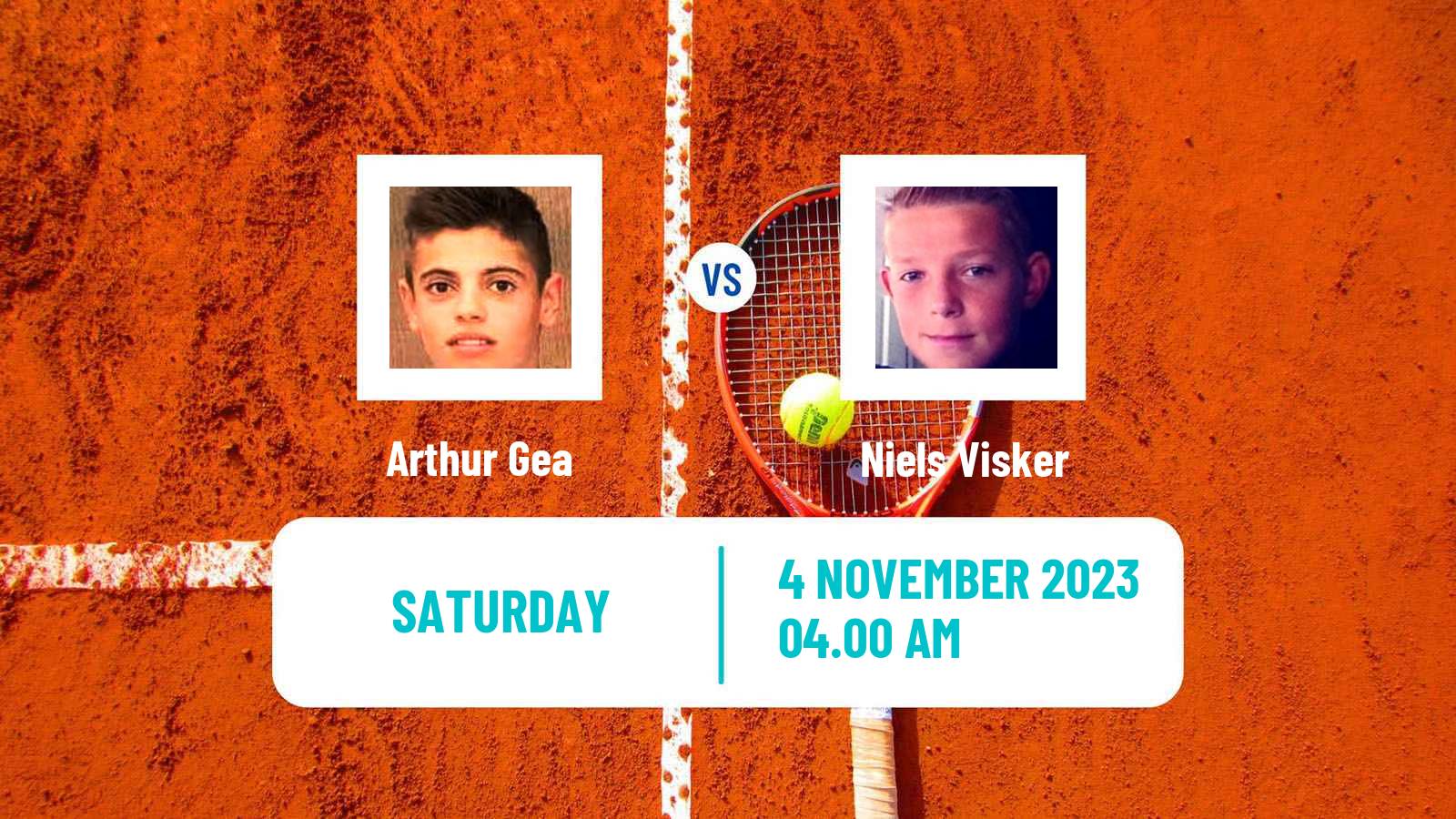 Tennis ITF M25 Heraklion Men Arthur Gea - Niels Visker