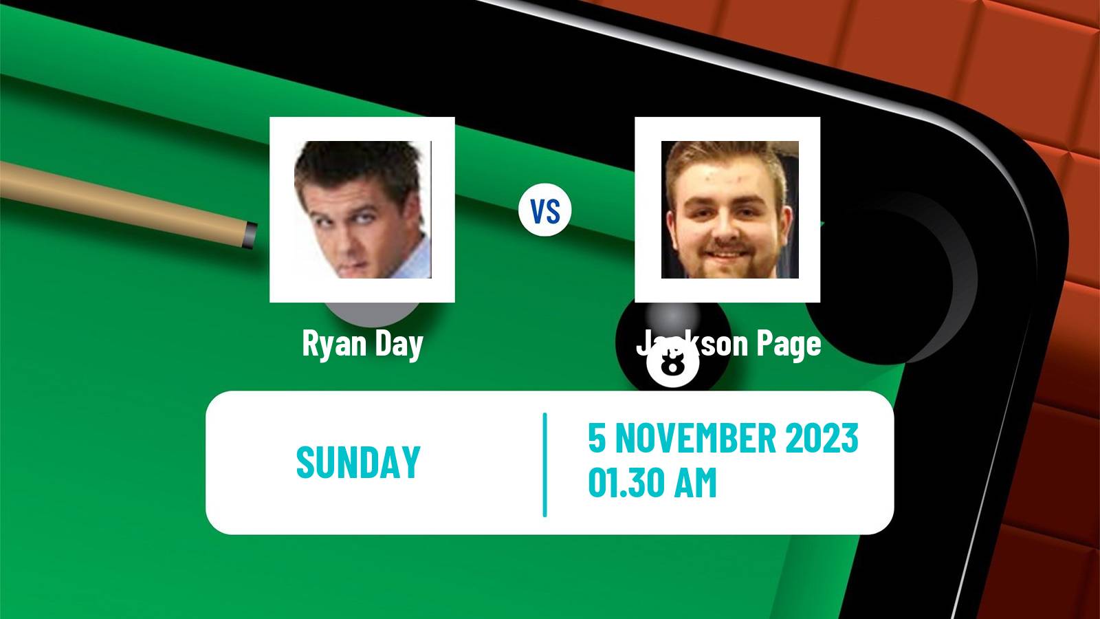 Snooker International Championship Ryan Day - Jackson Page