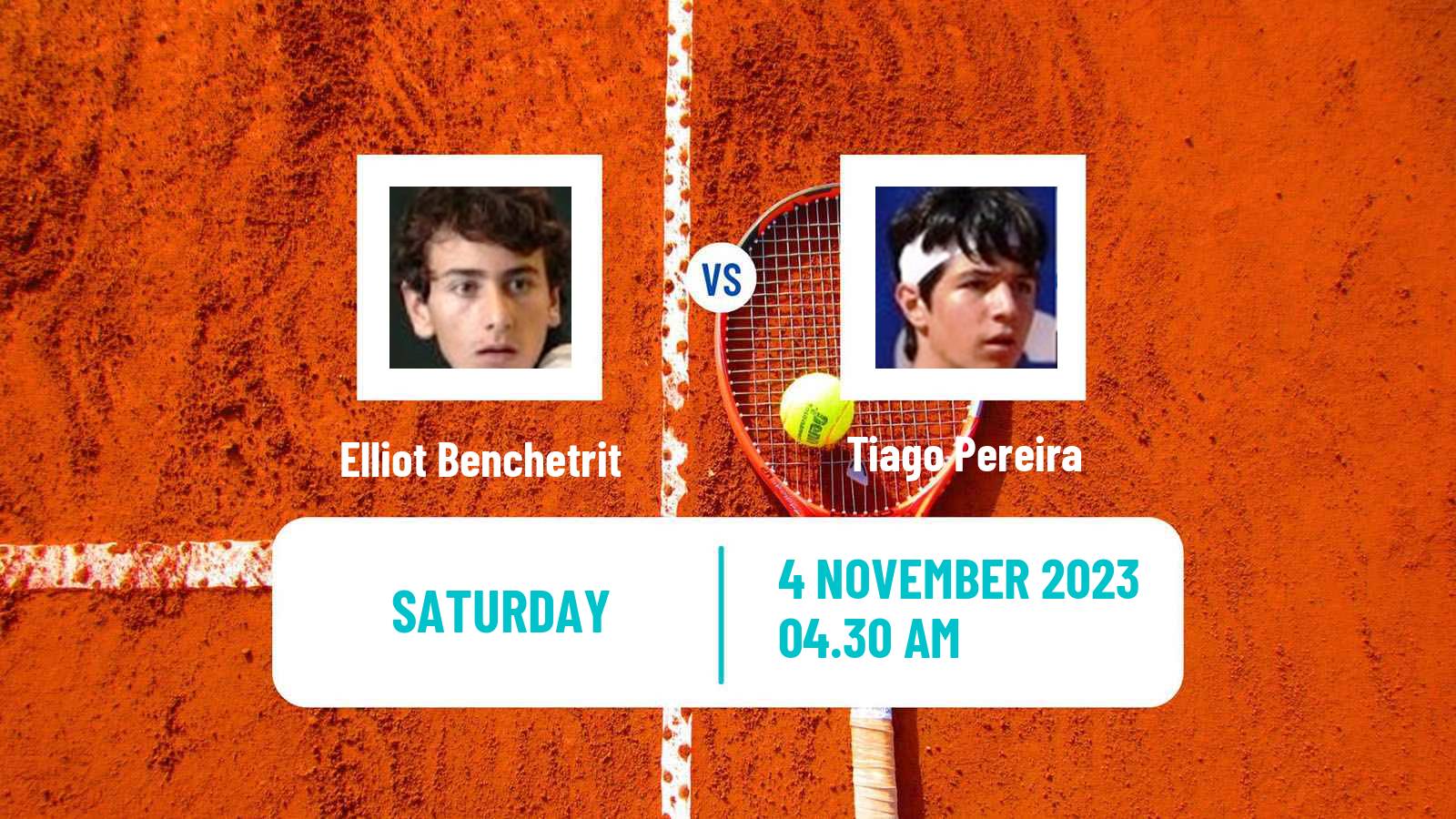 Tennis ITF M15 Monastir 44 Men Elliot Benchetrit - Tiago Pereira