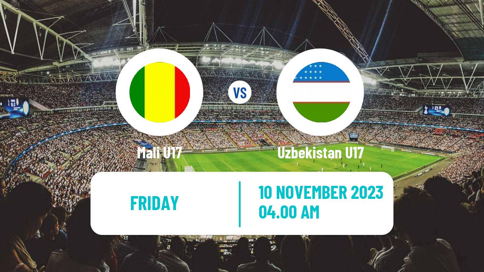 Soccer FIFA World Cup U17 Mali U17 - Uzbekistan U17