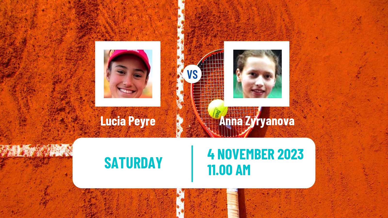 Tennis ITF W15 Norman Ok Women Lucia Peyre - Anna Zyryanova