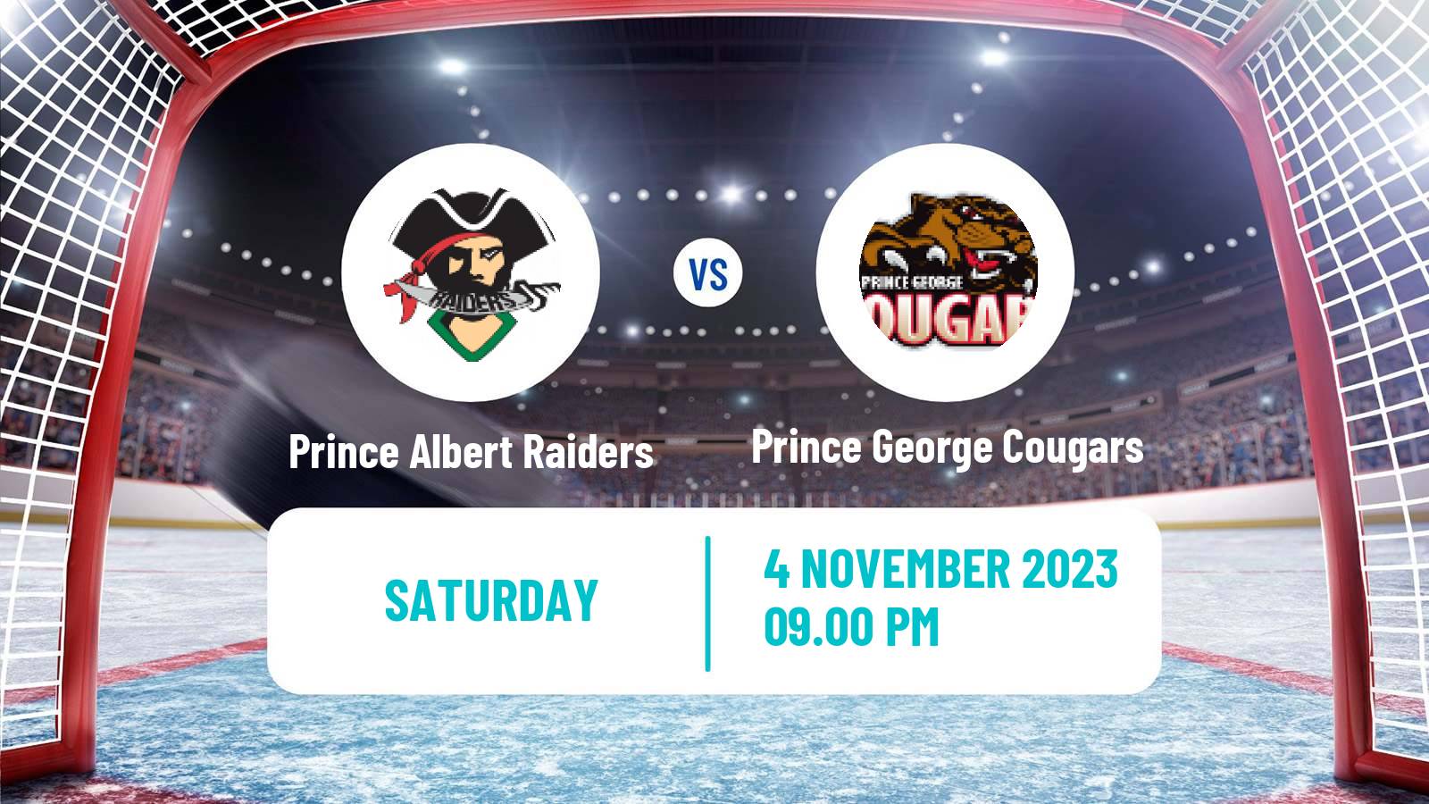 Hockey WHL Prince Albert Raiders - Prince George Cougars