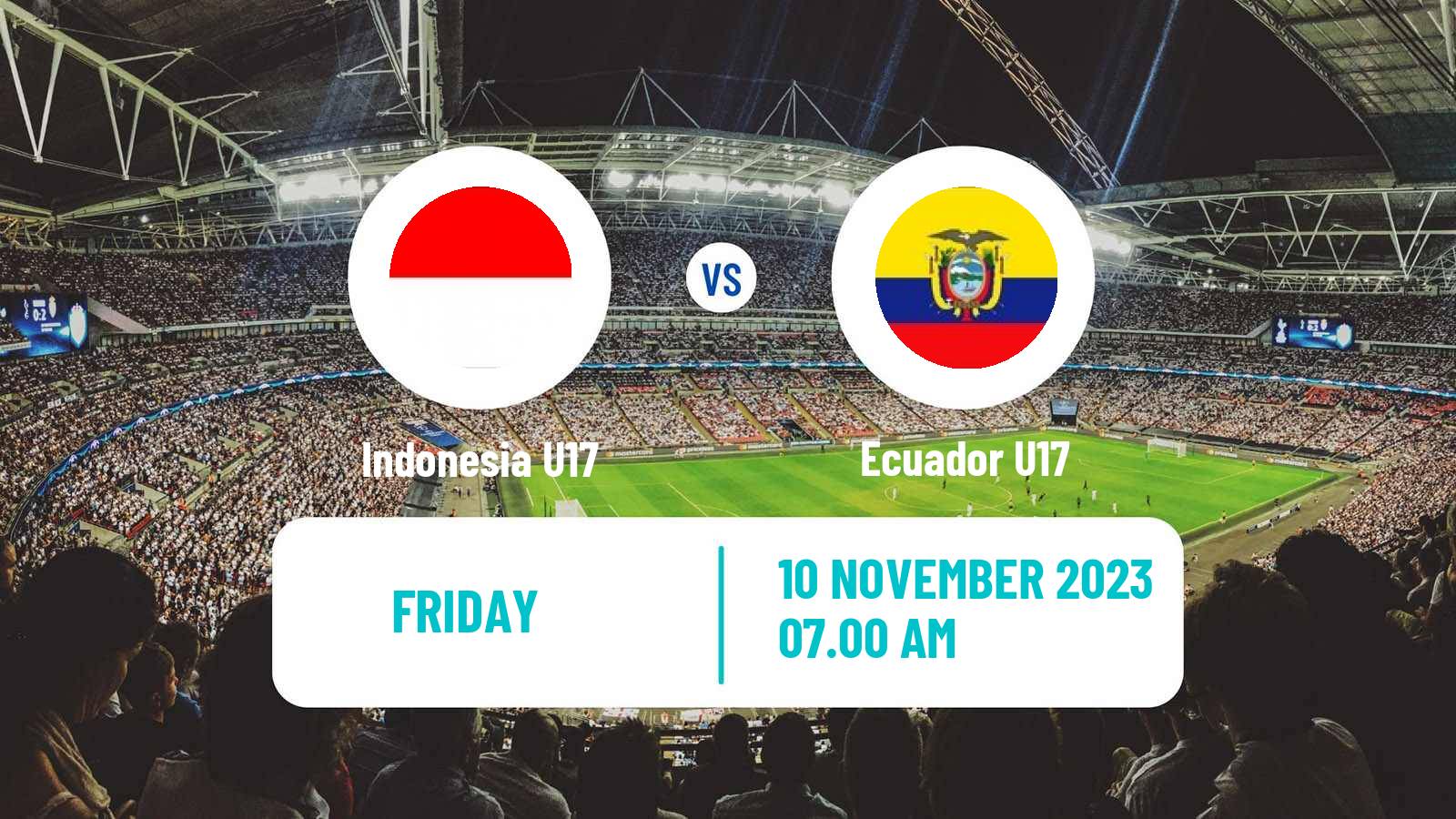 Soccer FIFA World Cup U17 Indonesia U17 - Ecuador U17