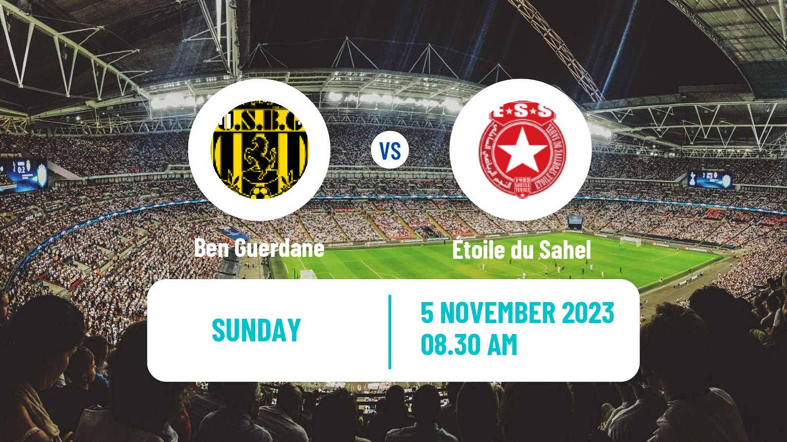Soccer Tunisian Ligue Professionnelle 1 Ben Guerdane - Étoile du Sahel