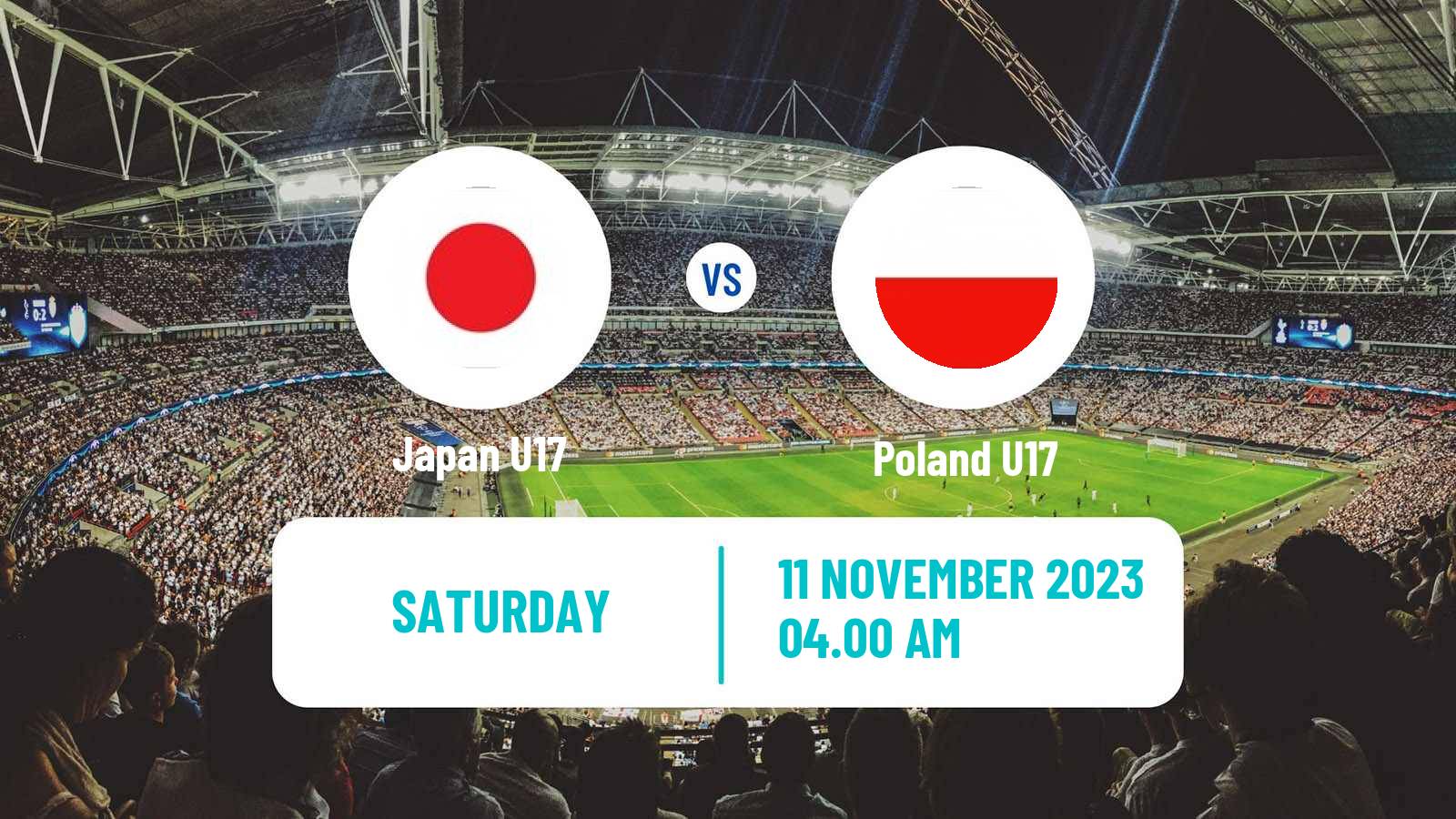 Soccer FIFA World Cup U17 Japan U17 - Poland U17