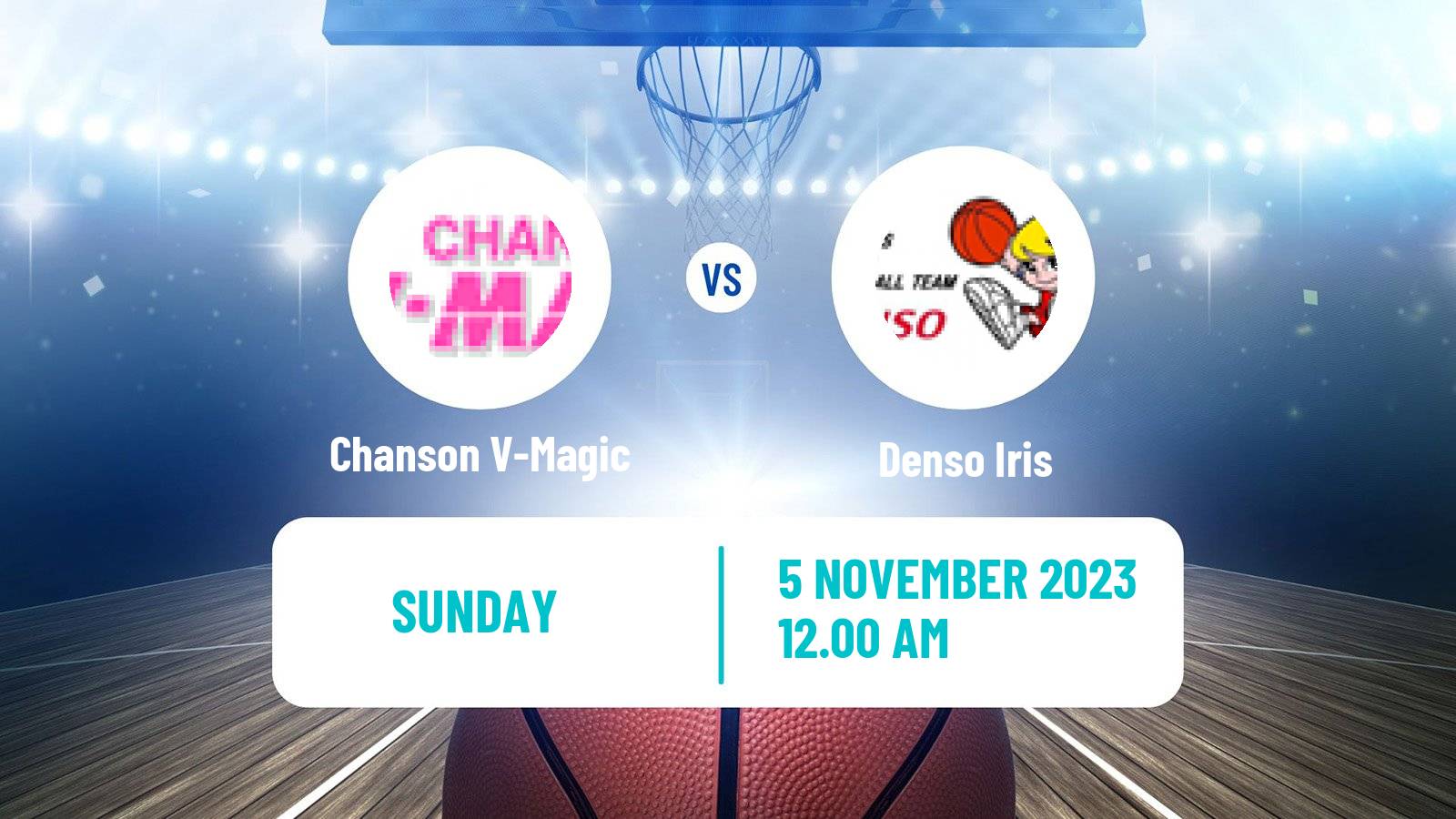 Basketball Japan W League Basketball Chanson V-Magic - Denso Iris