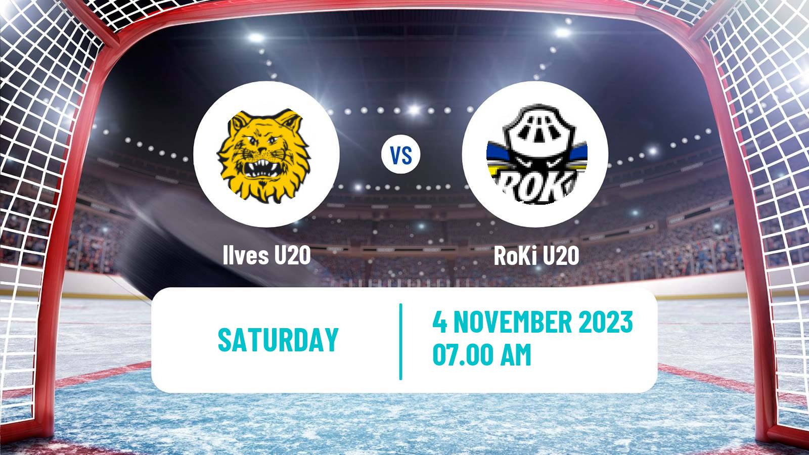 Hockey Finnish SM-sarja U20 Ilves U20 - RoKi U20