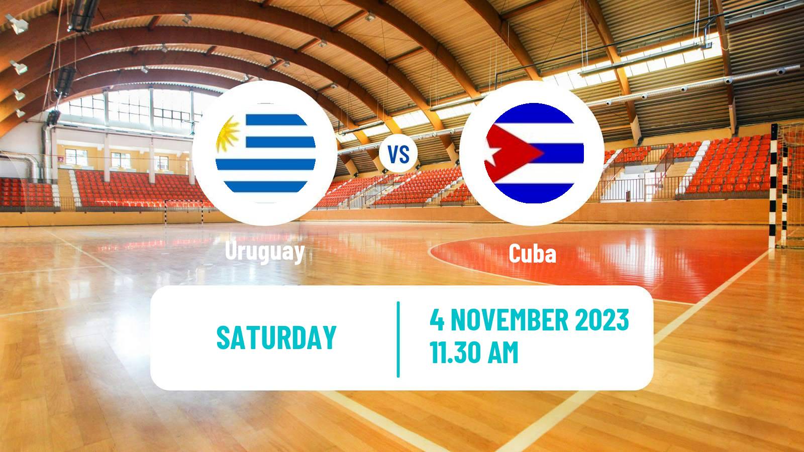 Handball Pan American Games Handball Uruguay - Cuba