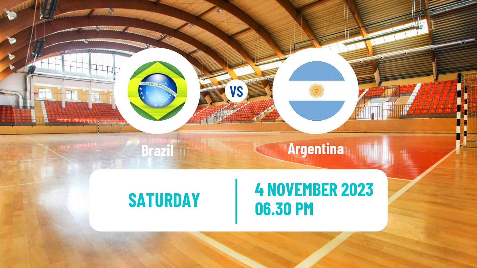 Handball Pan American Games Handball Brazil - Argentina