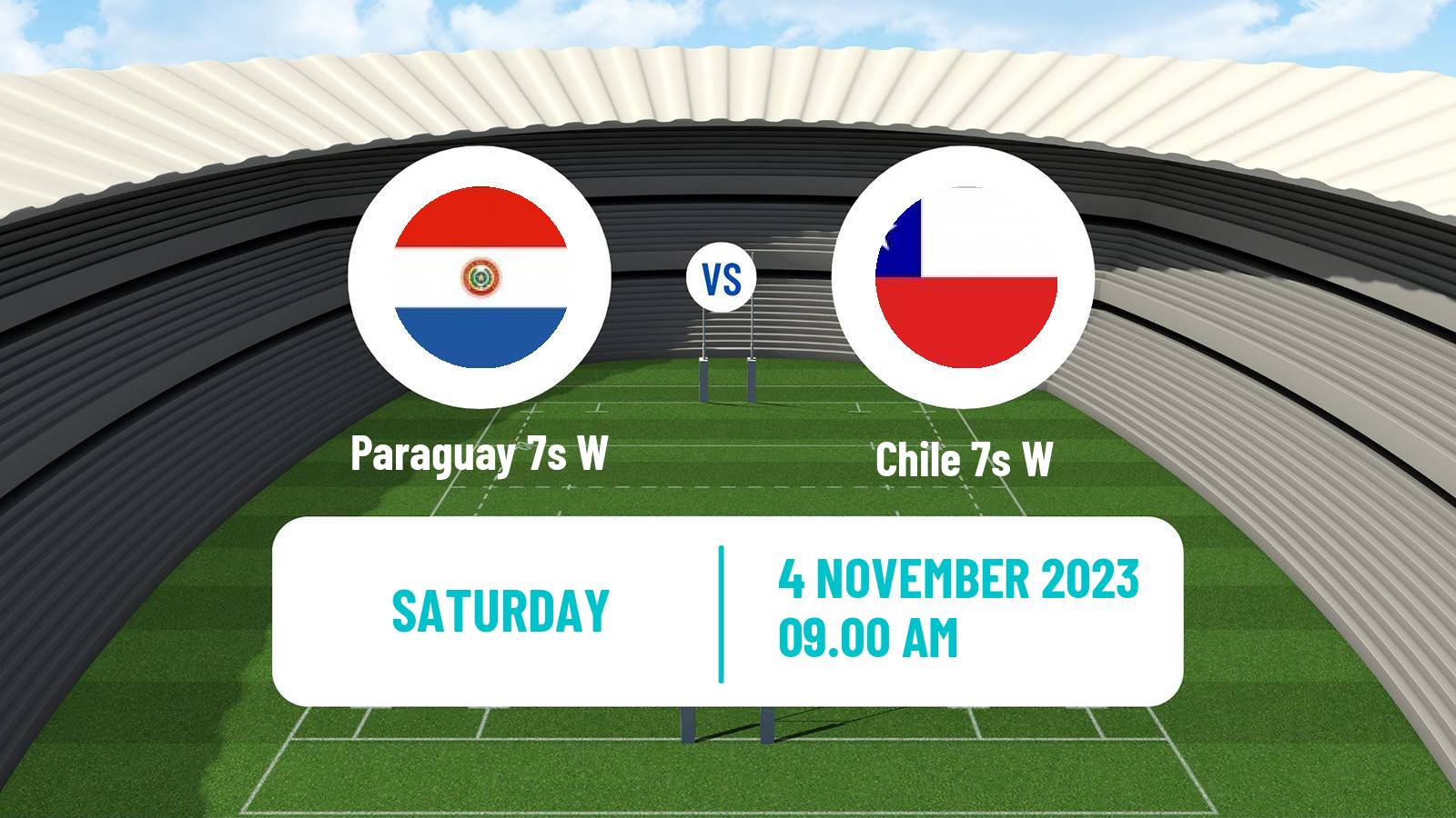 Rugby union Pan American 7s Rugby Women Paraguay 7s W - Chile 7s W