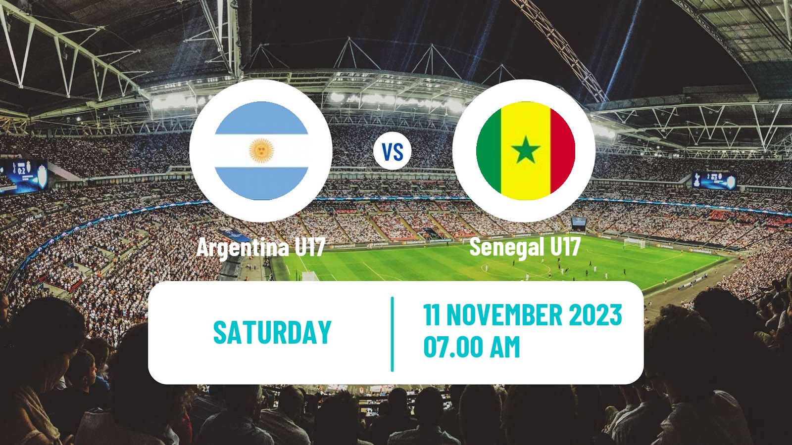 Soccer FIFA World Cup U17 Argentina U17 - Senegal U17