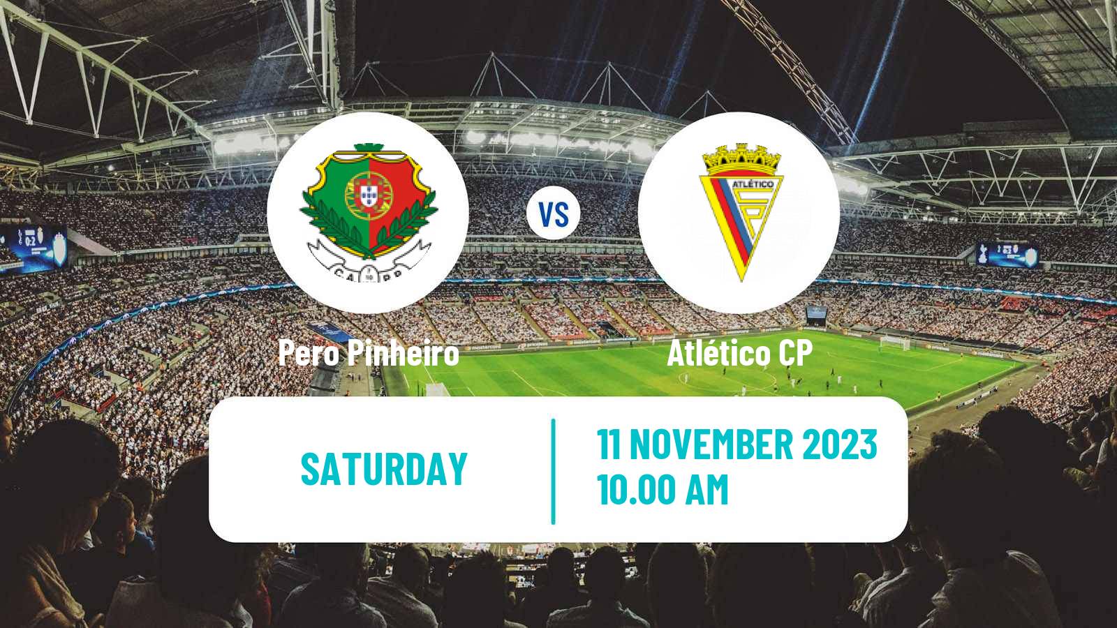 Soccer Portuguese Liga 3 Pero Pinheiro - Atlético CP