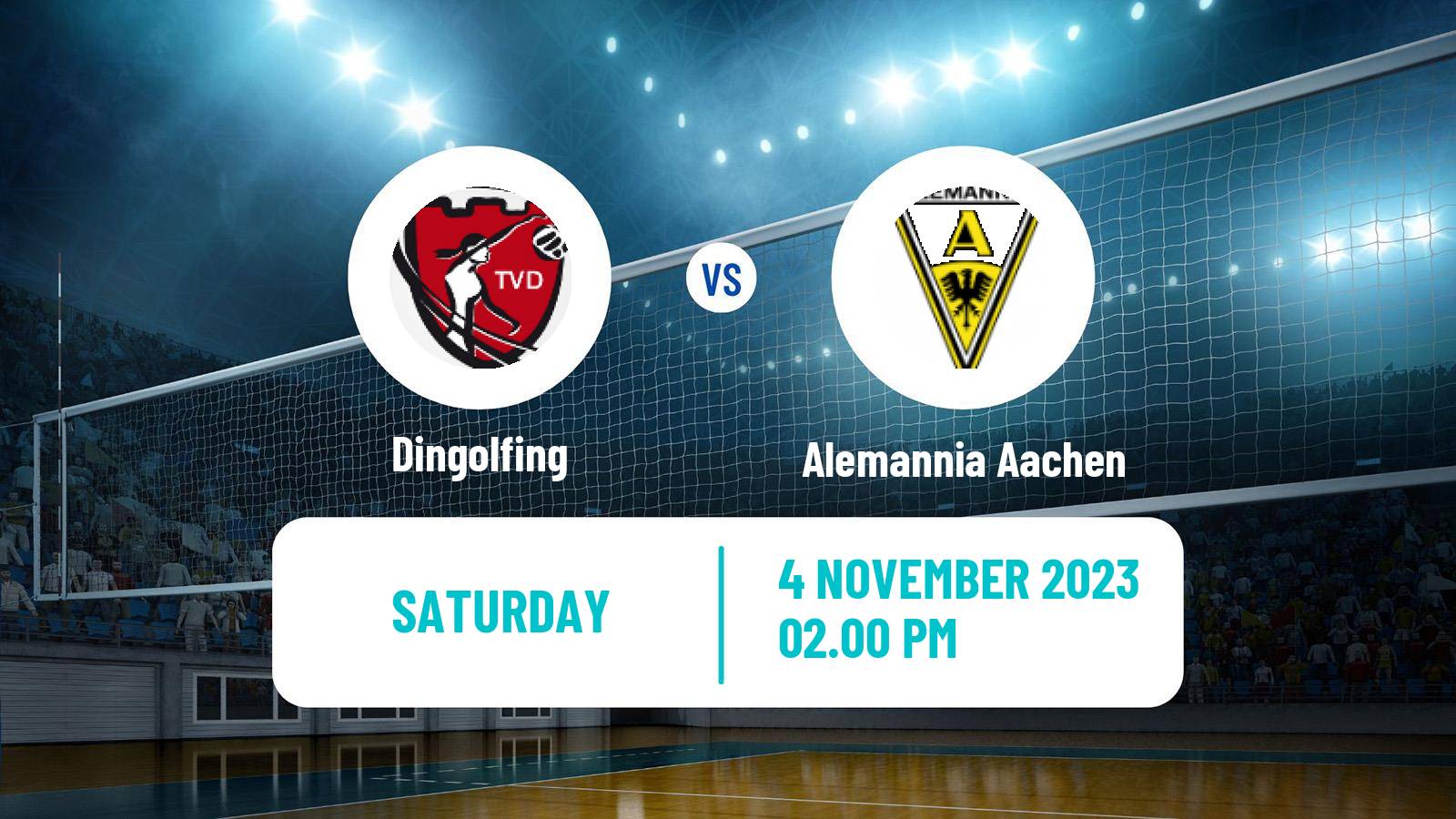 Volleyball German DVV Cup Women Dingolfing - Alemannia Aachen