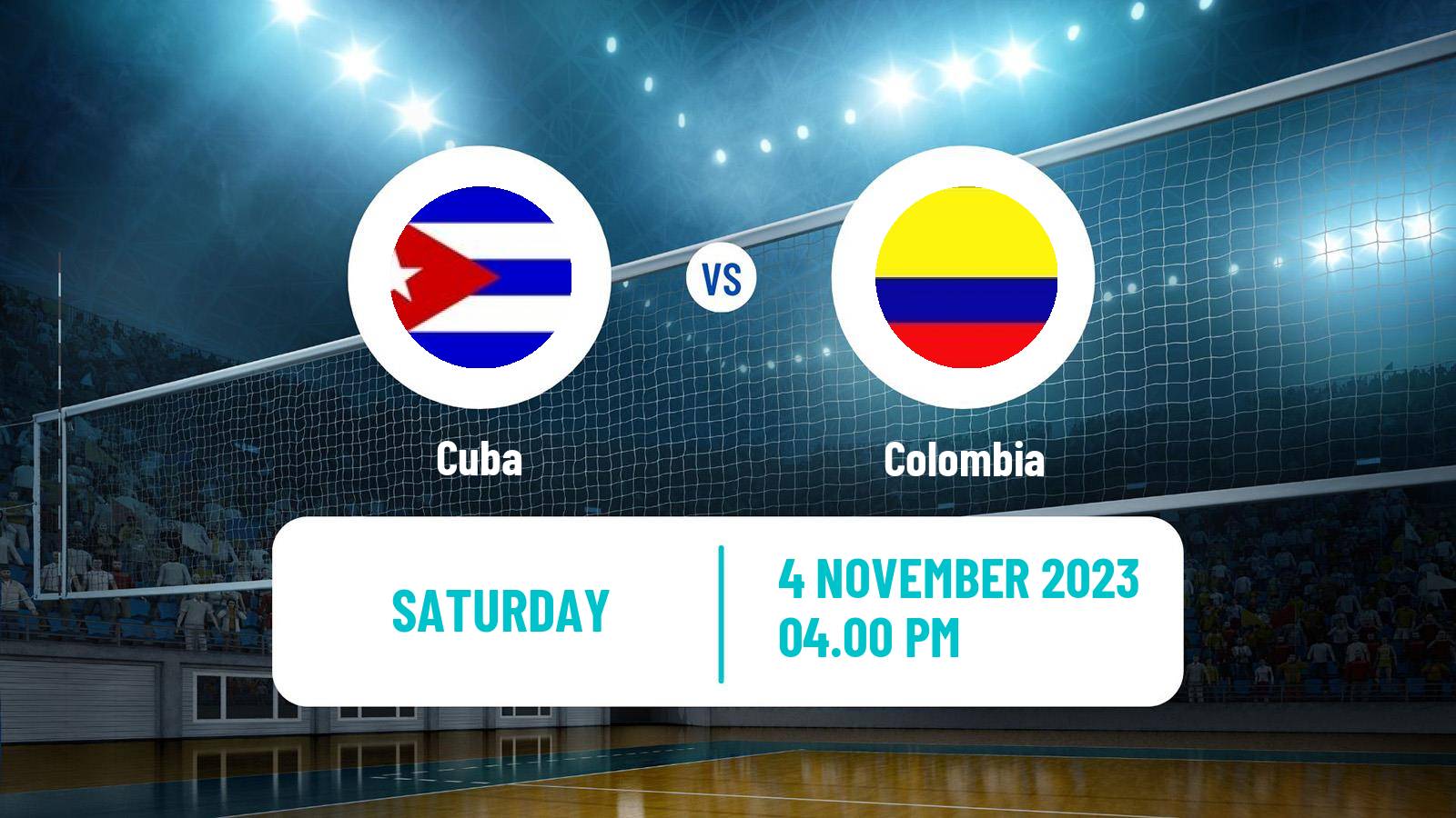 Volleyball Pan American Games Volleyball Cuba - Colombia