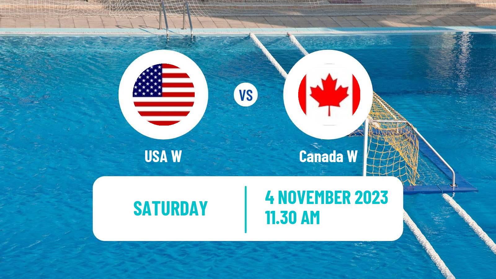 Water polo Pan American Games Water Polo Women USA W - Canada W