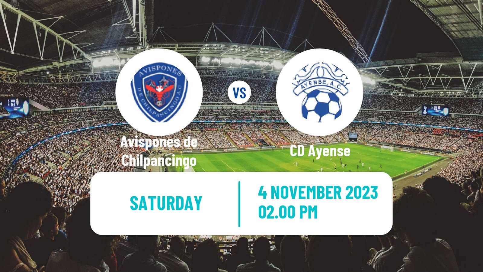 Soccer Mexican Liga Premier Serie B Avispones de Chilpancingo - Ayense