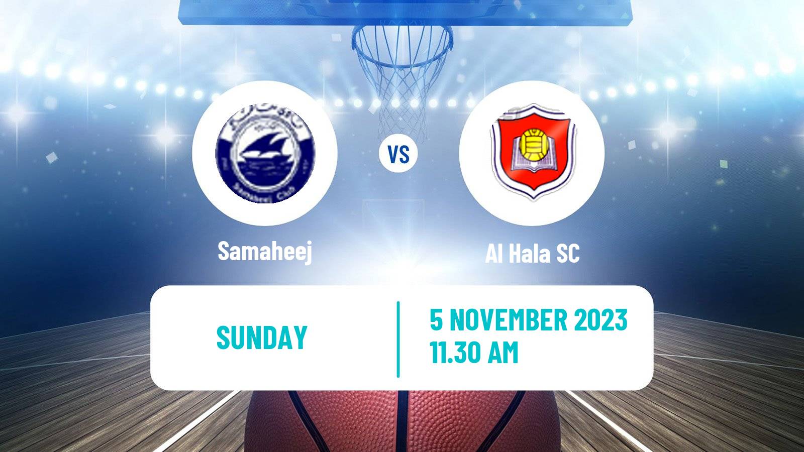 Basketball Bahraini Premier League Basketball Samaheej - Al Hala