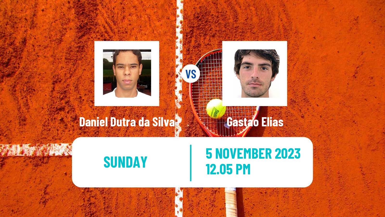 Tennis Lima 2 Challenger Men 2023 Daniel Dutra da Silva - Gastao Elias