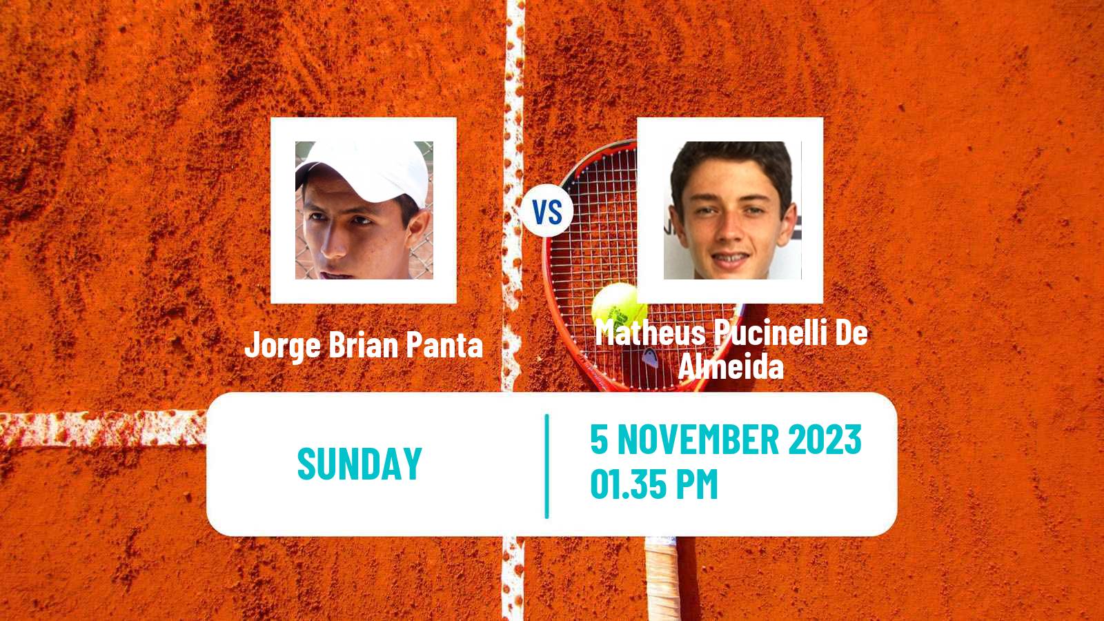 Tennis Lima 2 Challenger Men 2023 Jorge Brian Panta - Matheus Pucinelli De Almeida