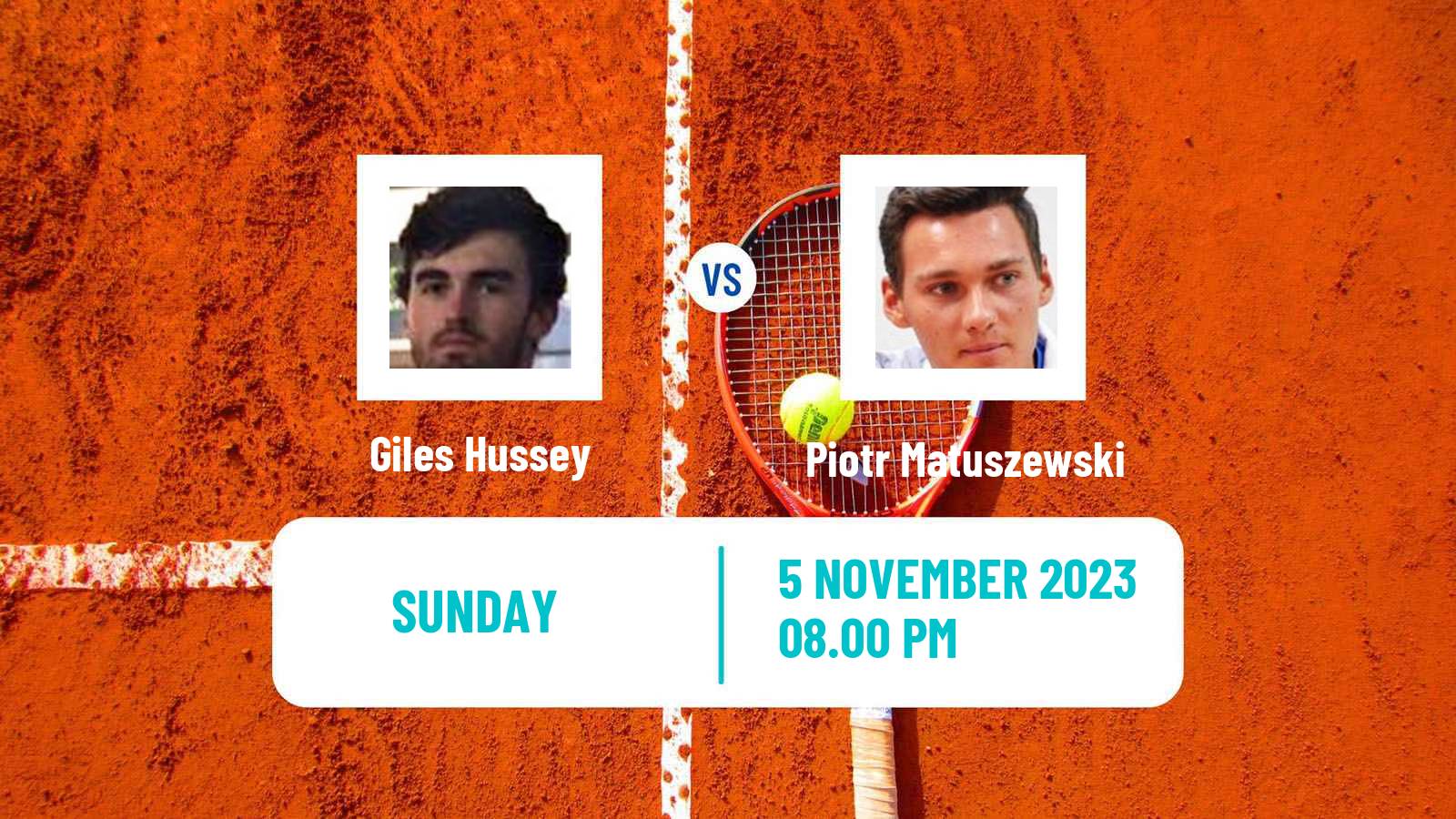 Tennis Calgary Challenger Men Giles Hussey - Piotr Matuszewski