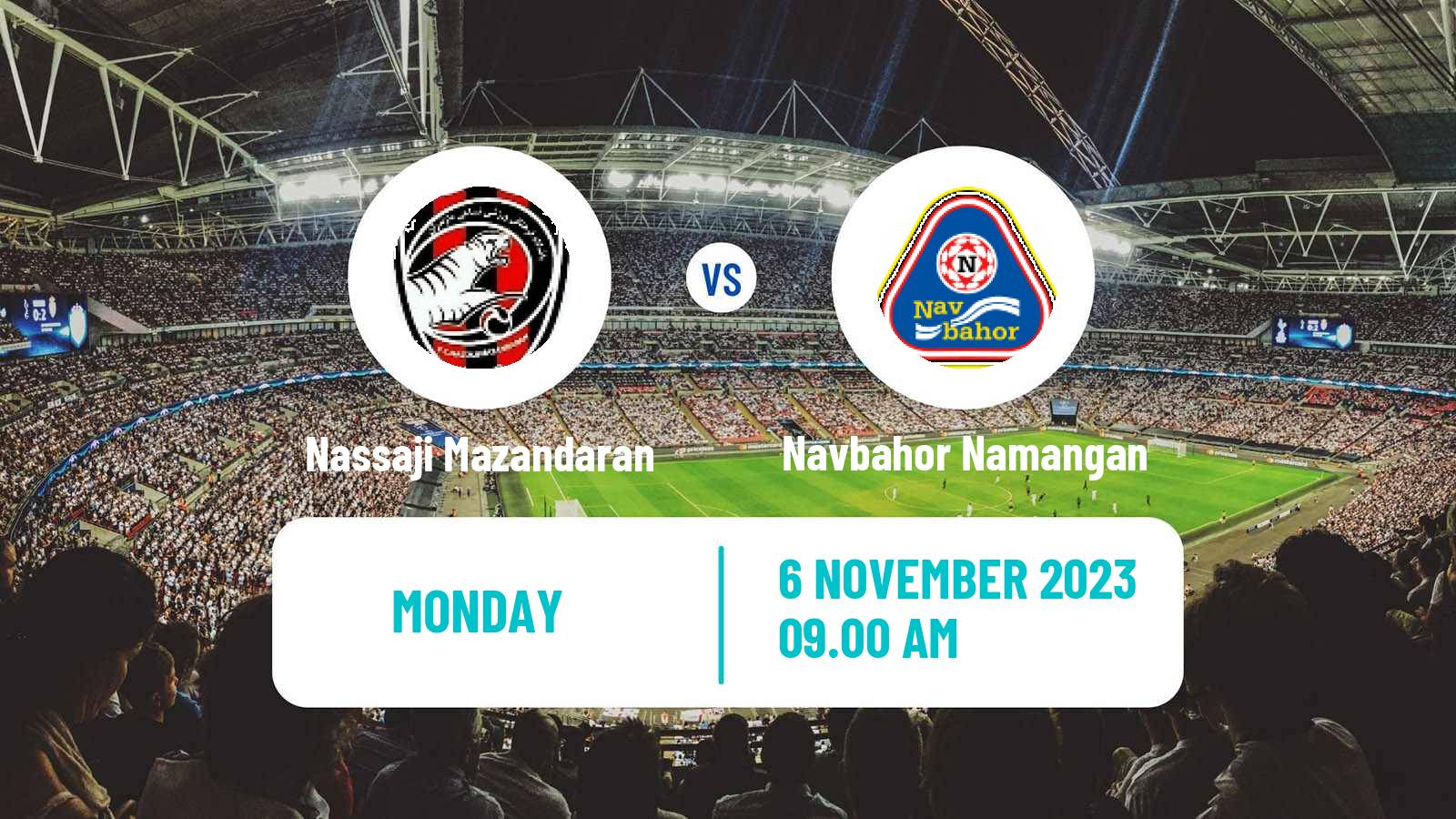 Soccer AFC Champions League Nassaji Mazandaran - Navbahor Namangan