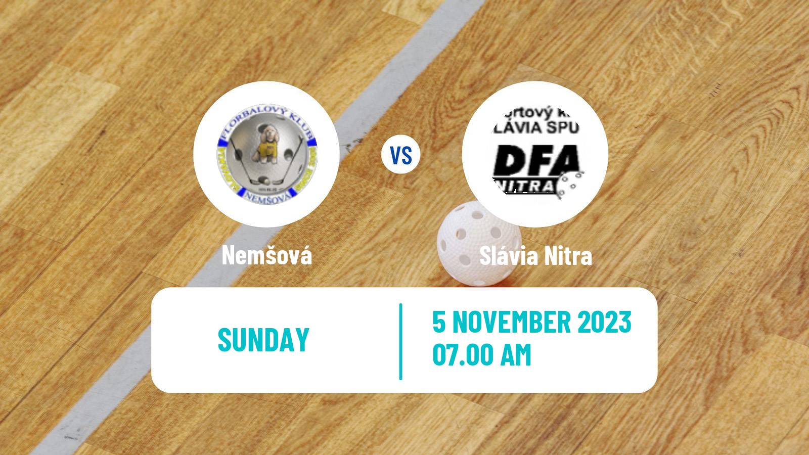 Floorball Slovak Extraliga Floorball Women Nemšová - Slávia Nitra