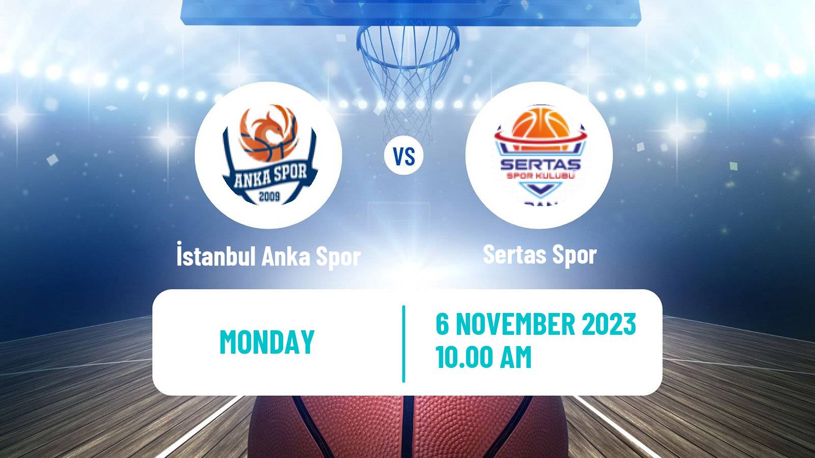 Basketball Turkish TB2L İstanbul Anka Spor - Sertas Spor