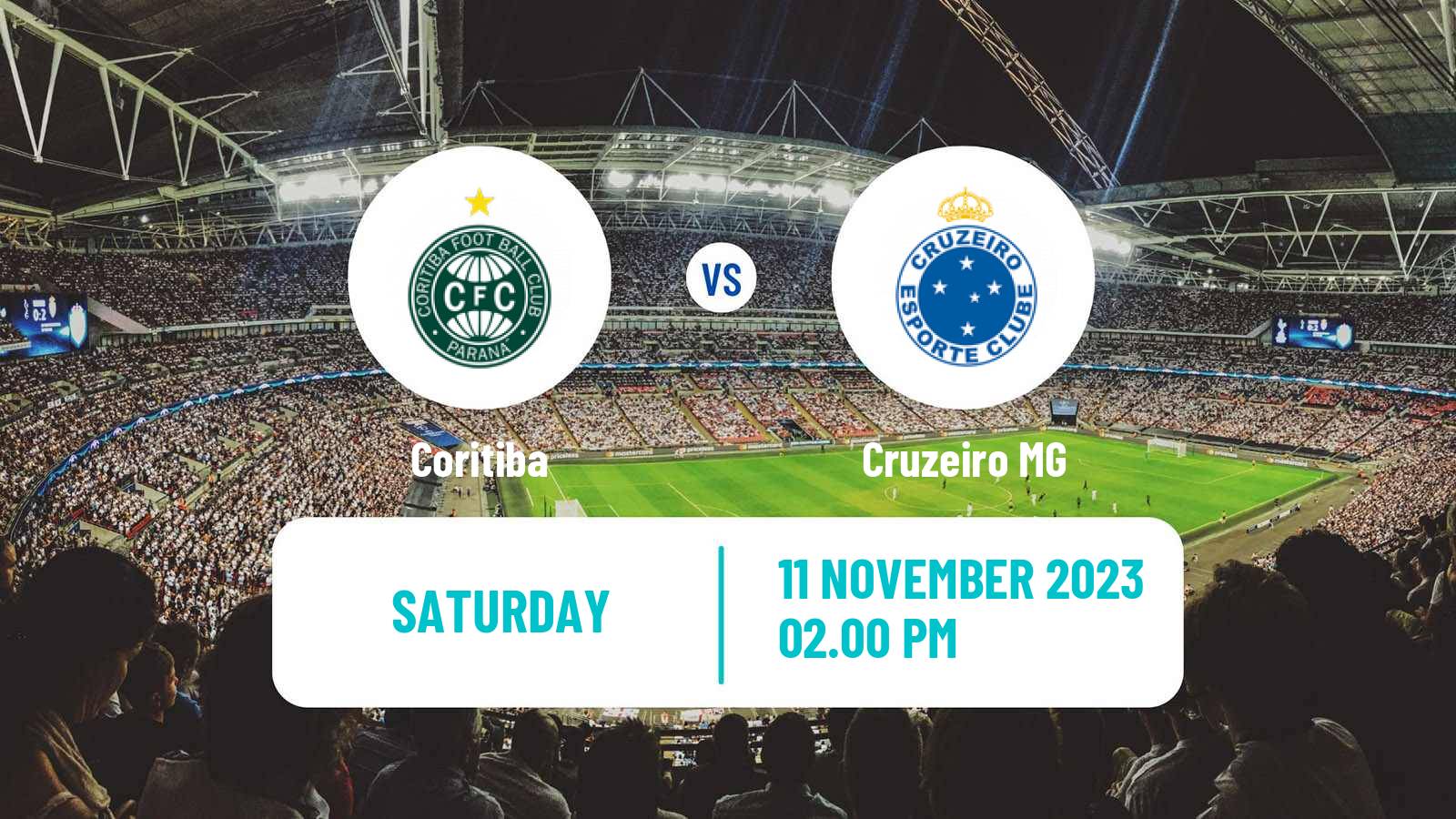 Soccer Brazilian Serie A Coritiba - Cruzeiro