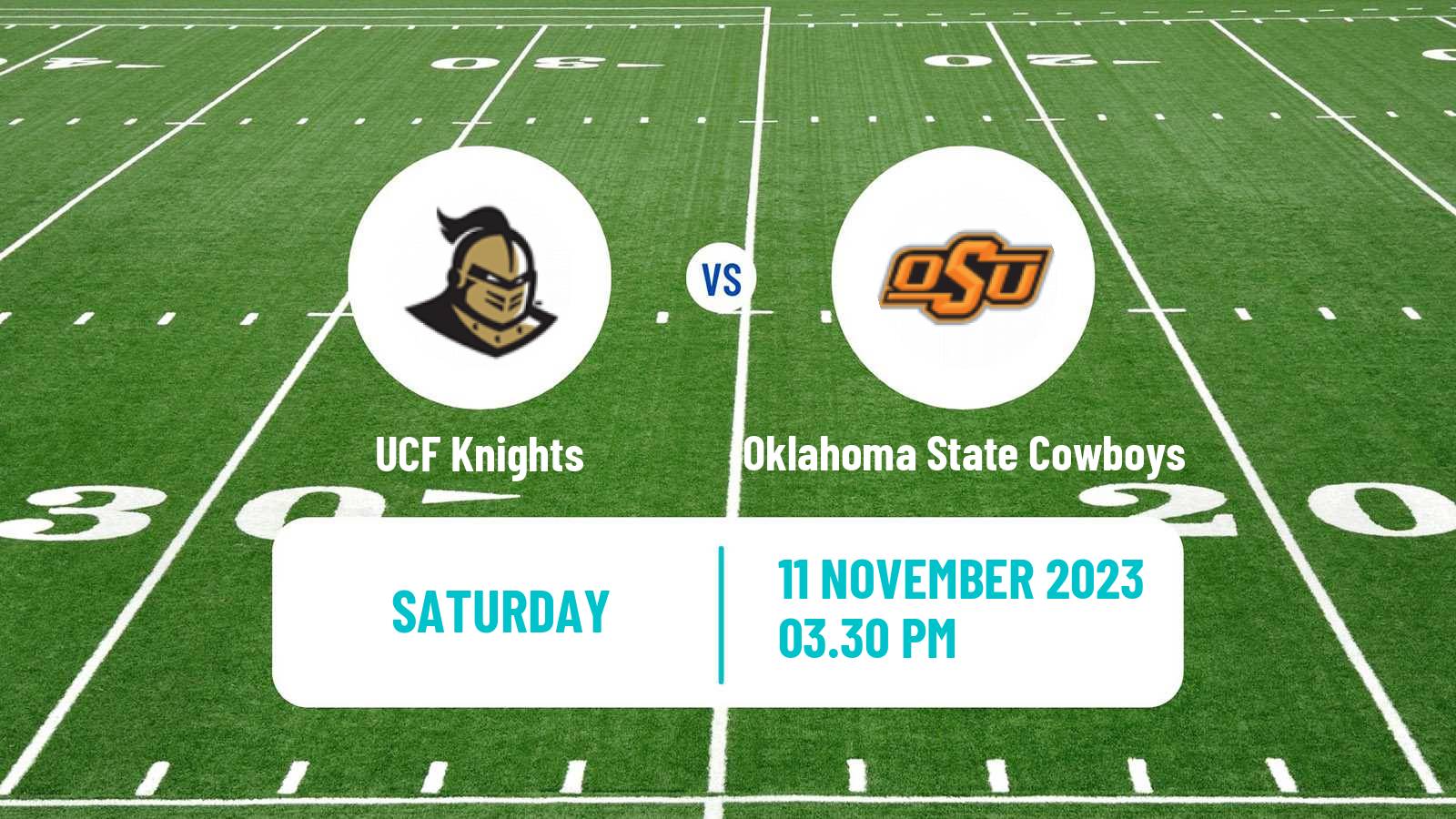 American football NCAA College Football UCF Knights - Oklahoma State Cowboys