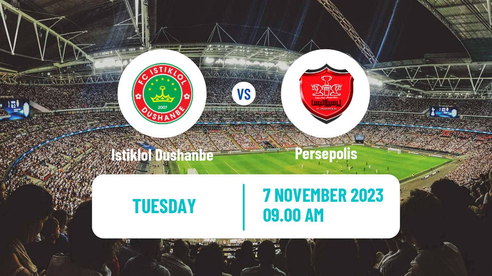 Soccer AFC Champions League Istiklol Dushanbe - Persepolis