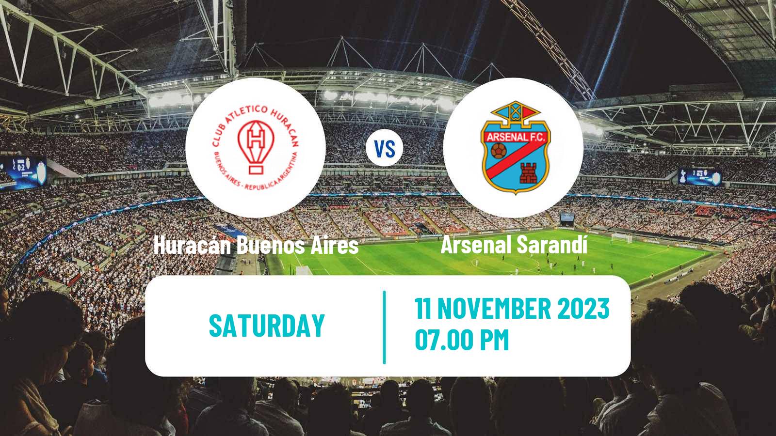 Soccer Argentinian Copa de la Liga Profesional Huracán Buenos Aires - Arsenal Sarandí