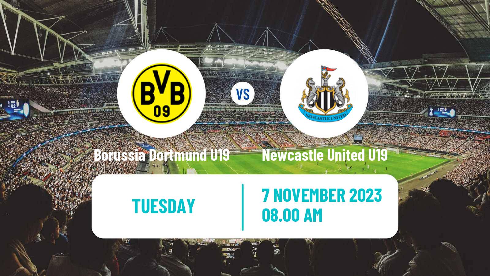 Soccer UEFA Youth League Borussia Dortmund U19 - Newcastle United U19