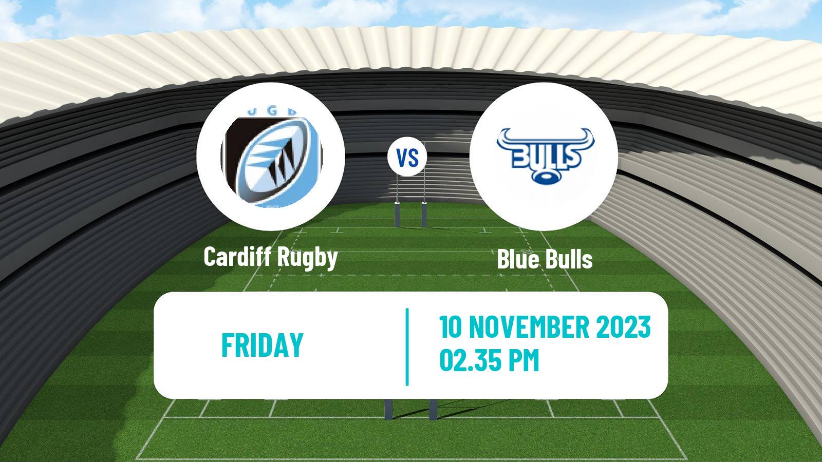 Rugby union United Rugby Championship Cardiff Rugby - Blue Bulls