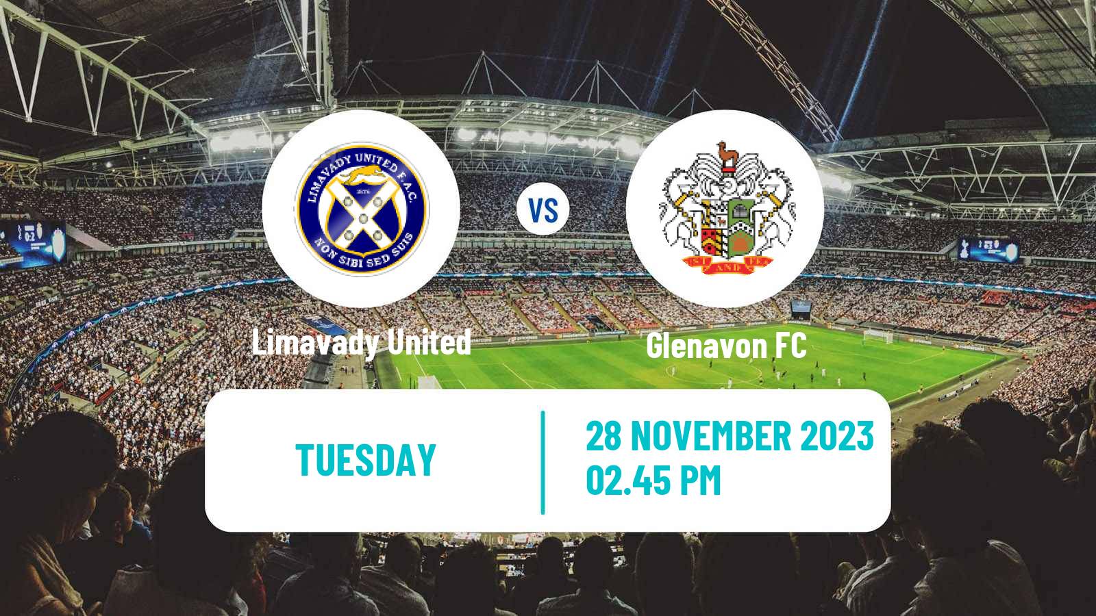 Soccer Northern Irish League Cup Limavady United - Glenavon