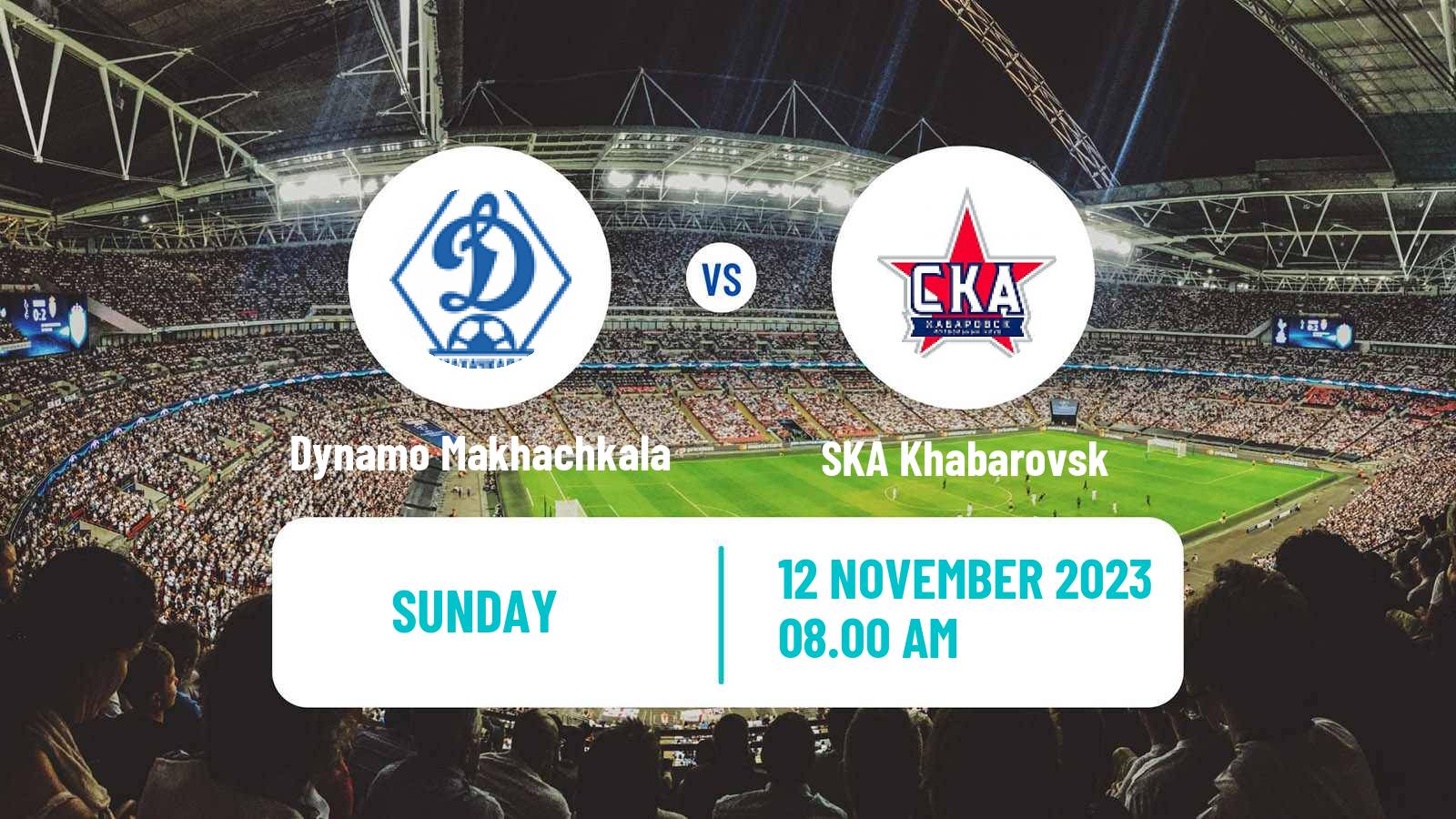 Soccer Russian FNL Dynamo Makhachkala - SKA Khabarovsk