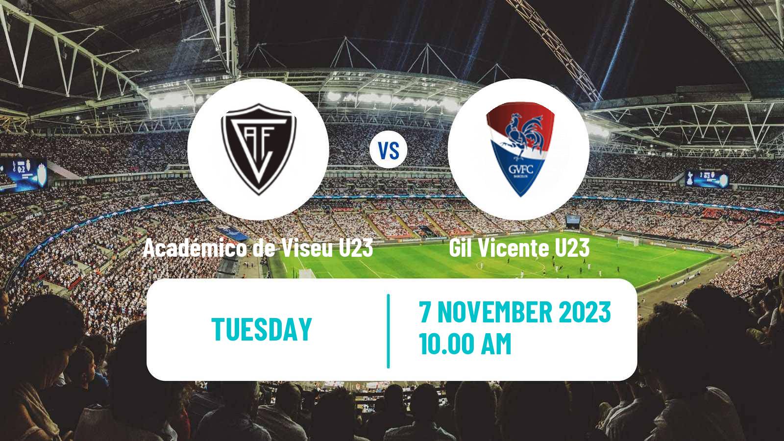 Soccer Portuguese Liga Revelacao U23 Académico de Viseu U23 - Gil Vicente U23