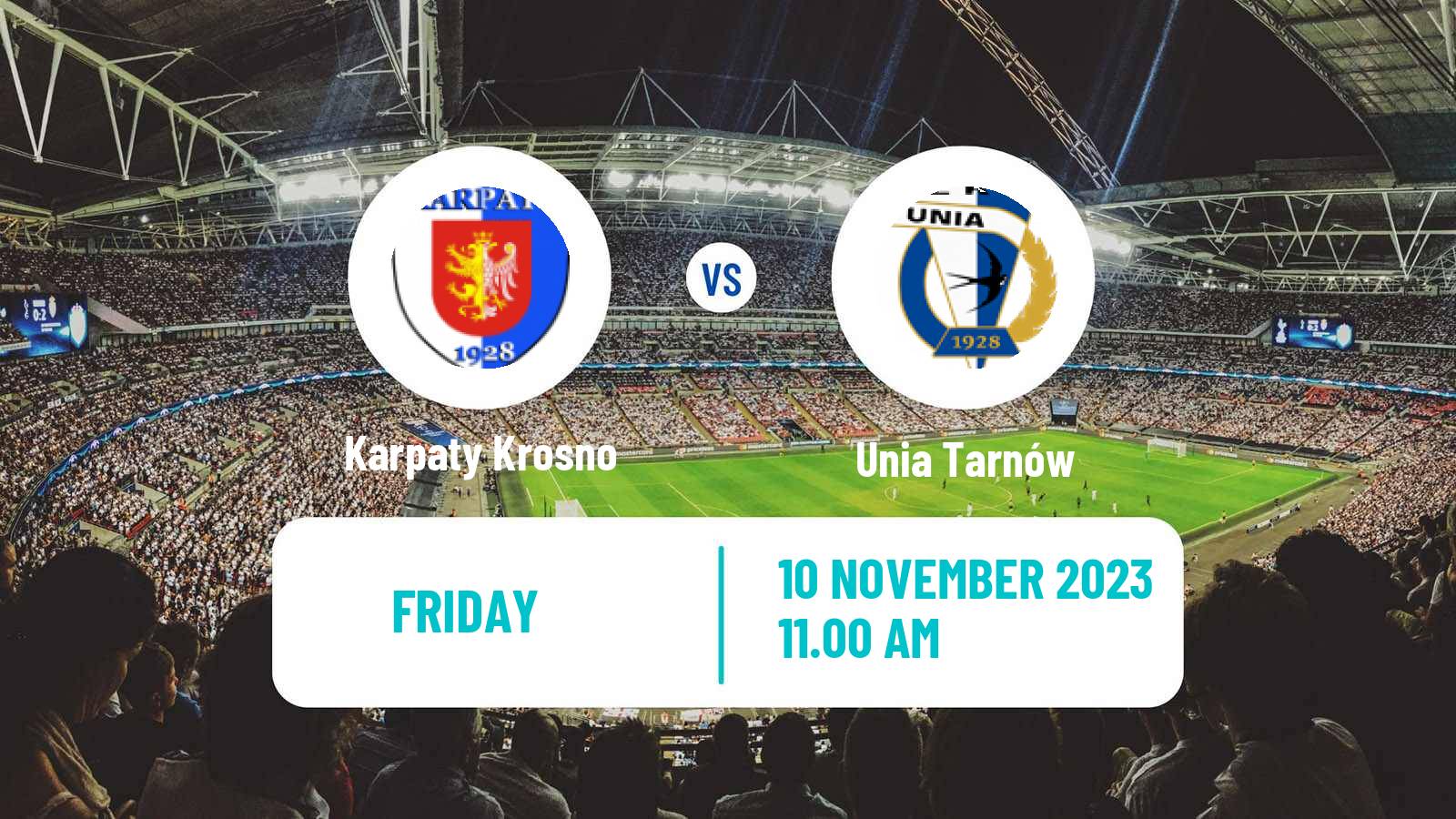 Soccer Polish Division 3 - Group IV Karpaty Krosno - Unia Tarnów